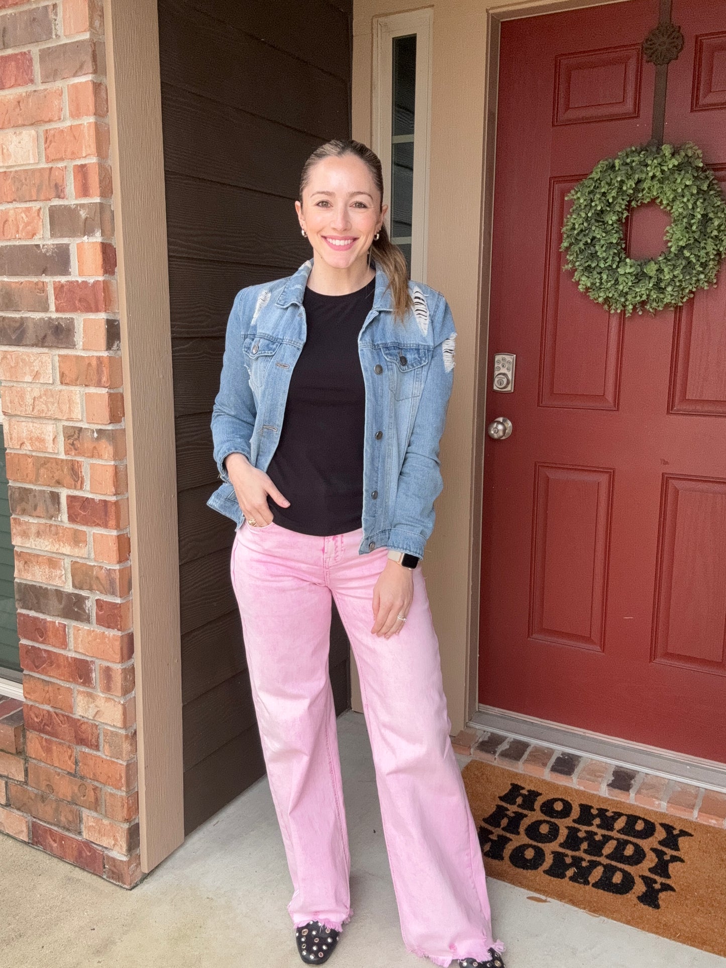 Acid Pink Jeans