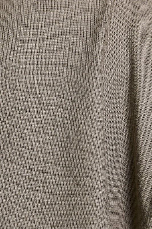 Light Olive Ribbon Sleeve Top